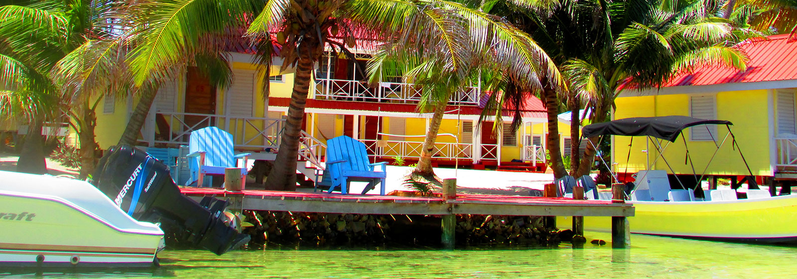 Tobacco Caye Joe Jo's Dock